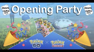 Pokemon Go TCG Opening Montage at Unison Games Cafe!