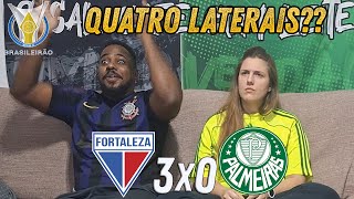 React Reações Fortalez 3x0 Palmeiras #casal #futebol #reacao