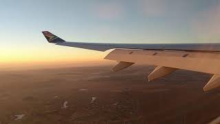 South African Airlines Landing in Johannesburg - Video 2 - May 2018