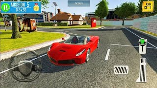 Driving Ferari - Roundabout 2: A Real City Driv - Android Gameplay