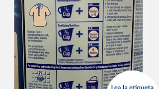 Lea la etiqueta para verificar la tasa de dilucion adecuada.