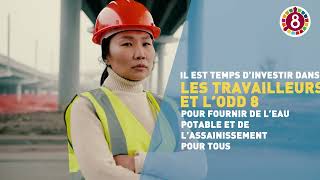 #timefor8 - L'eau potable et l'assainissement sont des droits humains fondamentaux