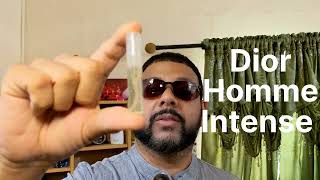 Dior Homme Intense fragrance review!