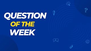 Question of the Week - Music For Your Soul