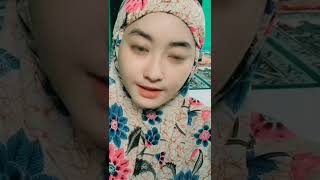 Cewek cantik bersuara bayi #hijabstyle #muslimah #cantik