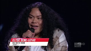 Elyse Sene-Lefao - Big White Room | The Voice Australia 9 (2020) | Blind Auditions