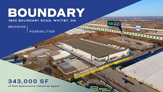 343,000 SF of Brand New Speculative Industrial Space For Lease | 1900 Boundary Road, Whitby, ON