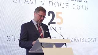 Petr Fiala: Projev na 25. výročí novodobé historie Hospodářské komory České republiky