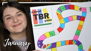 GAME OF BOOKS REVAMPED!! // a novel tbr game #1 // January TBR