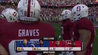 CFB25 dynasty with San Jose State S6W5 Vs Stanford! No lag?