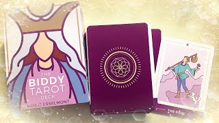 Biddy Tarot deck flip through