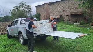 Asistencia a familias afectadas por las lluvias en Orán, Mosconi, Campo Quijano y Tartagal