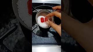 Make Jelly bear🍓Dalgona Candy#mukbang#youtubeshorts#viral#viralvideo#shorts#shortvideo#asmr#foodie