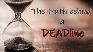 What is the Origin of the word DEADLINE? | Learn the truth behind the word...