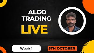 🔴LIVE:  Algo Trading Bank nifty | live algo trading Bank nifty | live trading Bank nifty Telugu