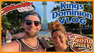 Kings Dominion Vlog: Just how good are Intimidator 305 and Twisted Timbers? (Doswell, VA) 6/29/2021