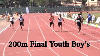 200m Youth Boy's Final | 18th Youth National Athletic championship Udupi Karnataka #200 #final #race