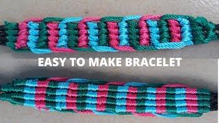 How to make macrame Bracelet for beginners Simple and Easy