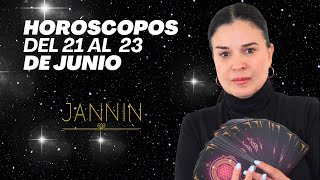 Horóscopo del 21 al 23 de Junio 2024 #horoscopos #tarot #jannin #amor #eeuu