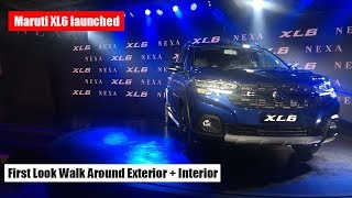 Maruti Suzuki XL6 launched | Walk Around | Exterior and Interior | Throttle Blips