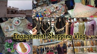 Engagement Shopping Vlog | App Logo k Liye Zaroori Baat | Housewife Daily Routine Vlog