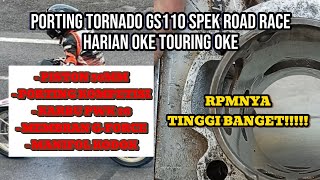 TORNADO GS PENGARITAN KITA BIKIN SPEK KOMPETISI ROAD RACE HARIAN!! APA RAHASIANYA RPM TINGGI BANGET