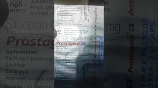 Prostagard Silodosin 8mg from Aristo