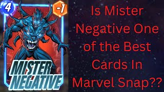 Top Tier Best Mr. Negative Deck In Marvel Snap