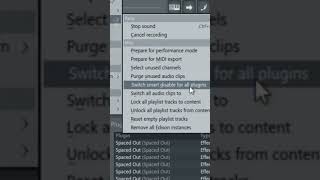 [FL Studio] One Click CPU Trick!