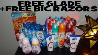 Free Glade!! Free Razors! Walmart