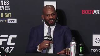 UFC 247 Post Fight Press Conference Jon Jones