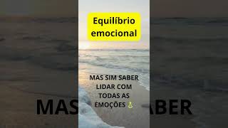 EQUILÍBRIO EMOCIONAL