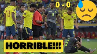 Colombia vs Ecuador ANALISIS