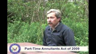 The Part-Time Annuitants Act of 2009