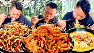 The food is really delicious today! #mukbang #delicious