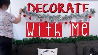 Christmas decorate with me 2022 - Toddler Proof Christmas decorations | VLOGMAS 2022