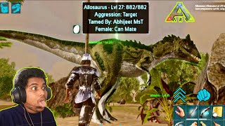 How To Tame Allosaurus Ark Mobile