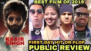 KABIR SINGH: Public Review And Reaction | 5 Star Rating | Shahid Kapoor | Kiara Advani