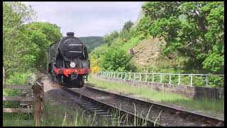 Video footage from a day at the North Yorkshire Moors Railway [NYMR], on 10th June 2021.