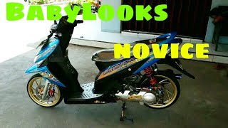 Modifikasi Honda Vario 110 Babylooks Novice