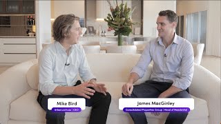 Market Insights EP17: James MacGinley, Consolidated Properties Group with Urban.com.au CEO Mike Bird