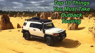 4X4 OFF ROAD MUST TAKE SAFETY ITEMS, for remote overlanding travel when 4WD touring in the outback