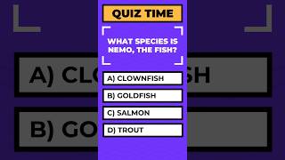 What Species Is Nemo? #quiz #trivia