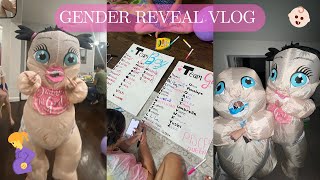 gender reveal vlog!! 🩷🩵