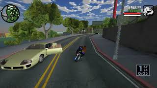 GTA SA super cheat gameplay