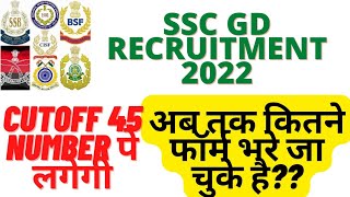 SSC GD Cut off 2022 | SSC GD 2022  में कितने फोर्म भरे जा चुके है ? |