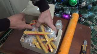 РАСПАКОВКА ПИРОТЕХНИКИ. ПОСЫЛКА С ПИРОТЕХНИКОЙ. МОЯ ПИРОТЕХНИКА. UNBOXING FIREWORK SHELL. МИНОМЕТ