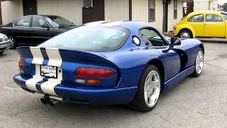 1996 Dodge Viper GTS after engine has been warmed up