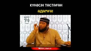 Күнәсін тастаған адамға!