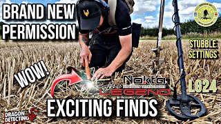 Brand New Permission | Exciting Finds | LG24 Coil | Stubble Settings | #newland #nokta